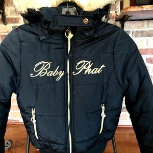 Baby Phat black winter jacket